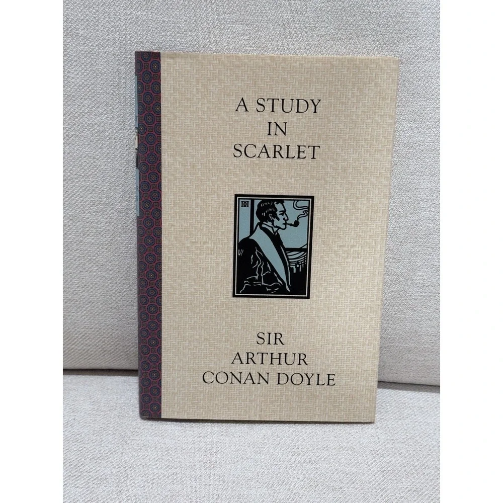 A Study In Scarlett Sherlock Holmes Sir Arthur Conan Doyle Hardcover 1994